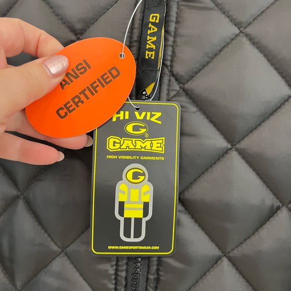 Game Sportswear Style 1250  The Iconic Quilted Chore Coat   Size Small - Picture 3 of 7